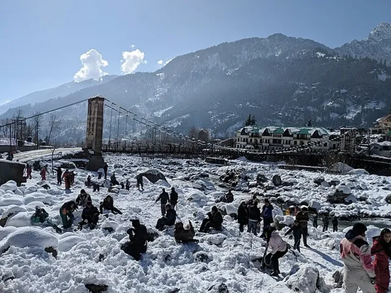 Manali In Winter